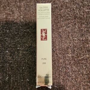 NEW YSL Gloss Volupté Extreme Shine w/Soft & Light Texture In #208 PURE colour